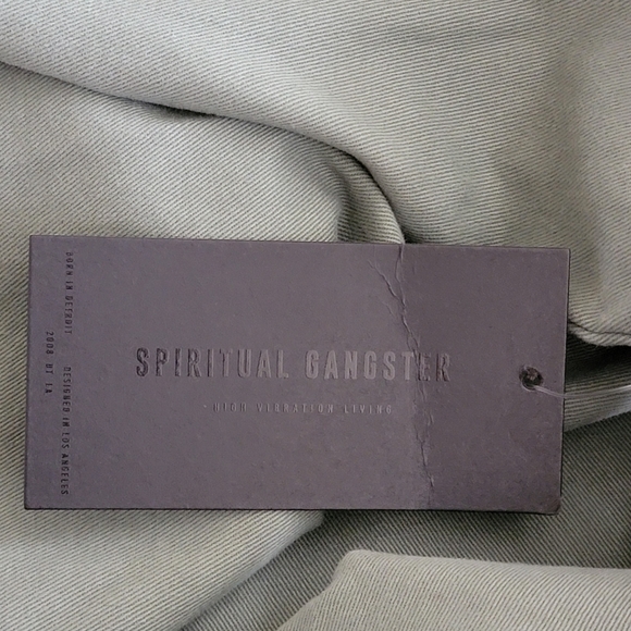 Spiritual Gangster Hooded Military Jacket - Picture 11 of 12
